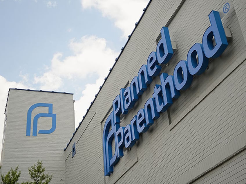 The exterior of a Planned Parenthood Reproductive Health Services Center is seen on May 28