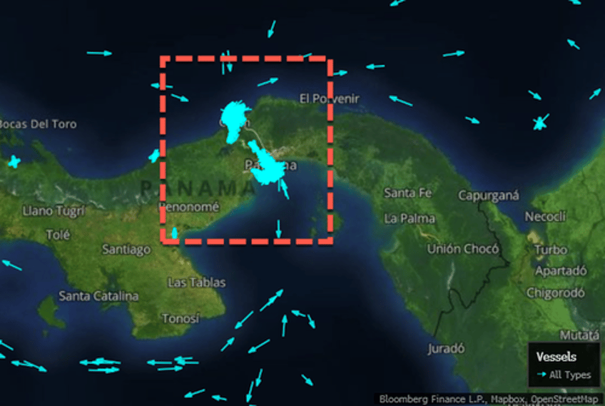 big mess panama canal hit by 200 ship bottleneck 