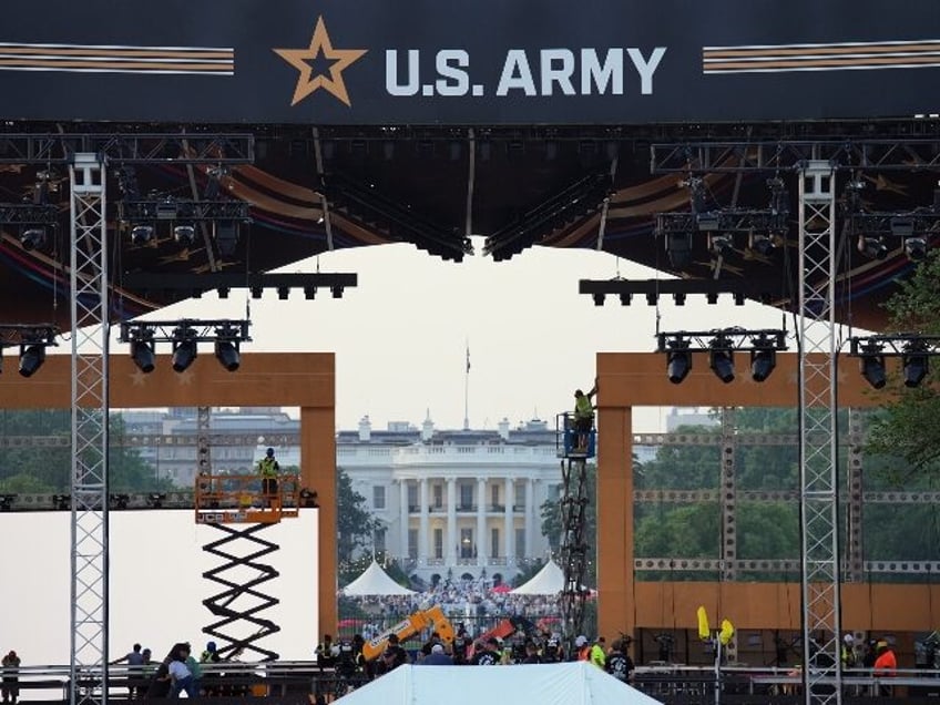 Army Parade stage at White House