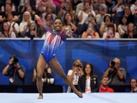 Biles books Paris Olympics spot with emphatic US trials all-around win