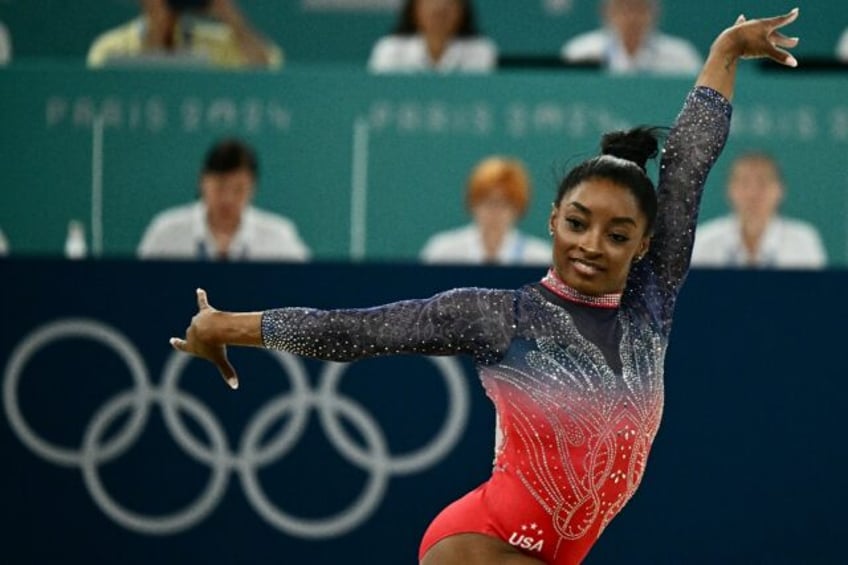 Simone Biles says goodbye to the Paris Olympics with a silver medal in women's gymnastics