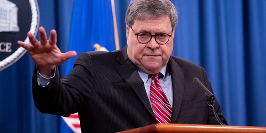 bill barr calls out dojs two standards with aggressive move towards trump lenient treatment of hunter