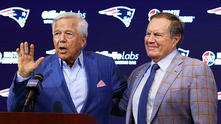 Robert Kraft and Bill Belichick