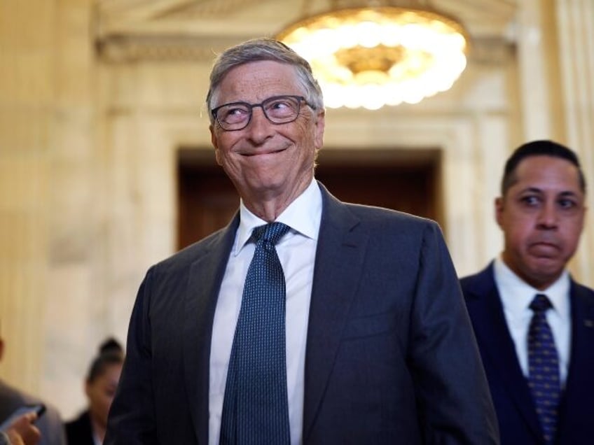 Bill Gates with a creepy smile