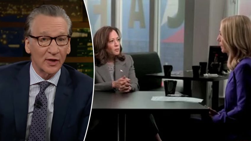 Bill Maher reacts to Kamala Harris' CNN interview