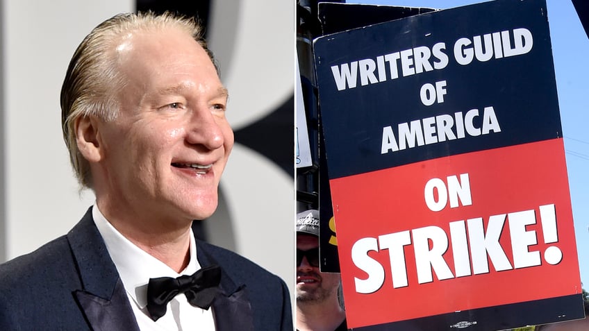 bill maher reverses decision to bring back show amid strike negotiations hopes they finally get this done