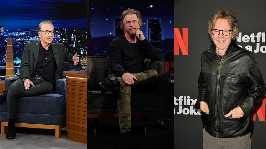 Bill Maher, David Spade and Dana Carvey