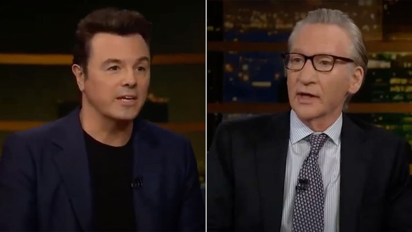 Seth MacFarlane Bill Maher