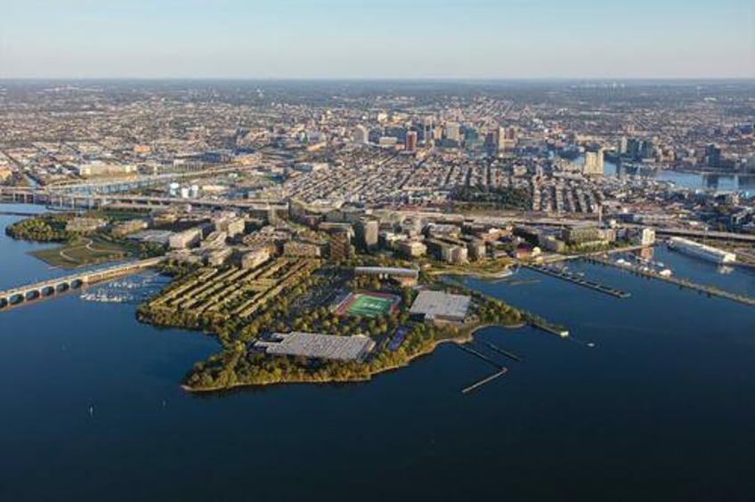 billion dollar ghost town surrounds under armor headquarters