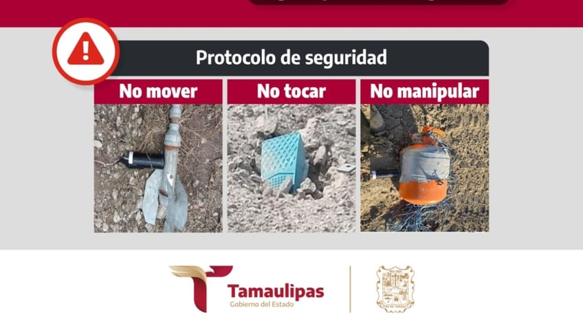 Tamaulipas IED warning.