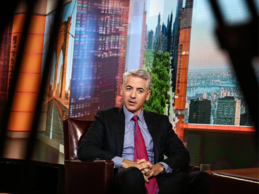 Bill Ackman, chief executive officer of Pershing Square Capital Management LP, speaks during a Bloomberg Television interview in New York, U.S., on Wednesday, Nov. 1, 2017. Ackman discussed his proxy fight at Automatic Data Processing. Photographer: Christopher Goodney/Bloomberg