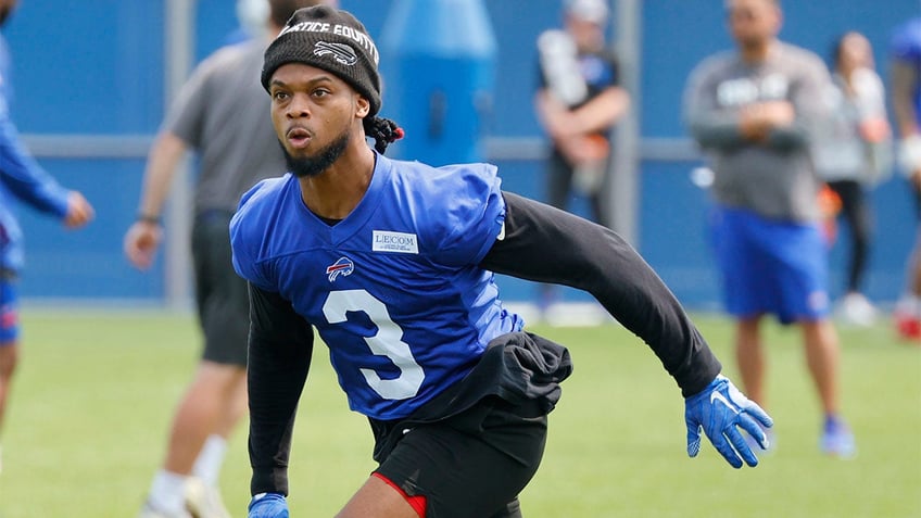 bills damar hamlin a full go at training camp nearly seven months after cardiac arrest