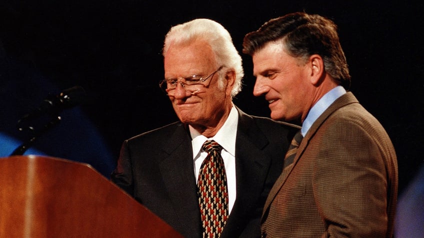 Billy Graham and Franklin Graham