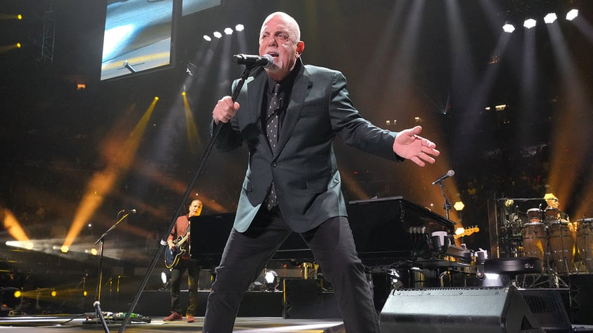 Billy Joel performing at Madison Square Garden