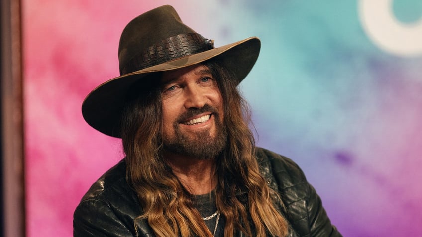 Billy Ray Cyrus smiling