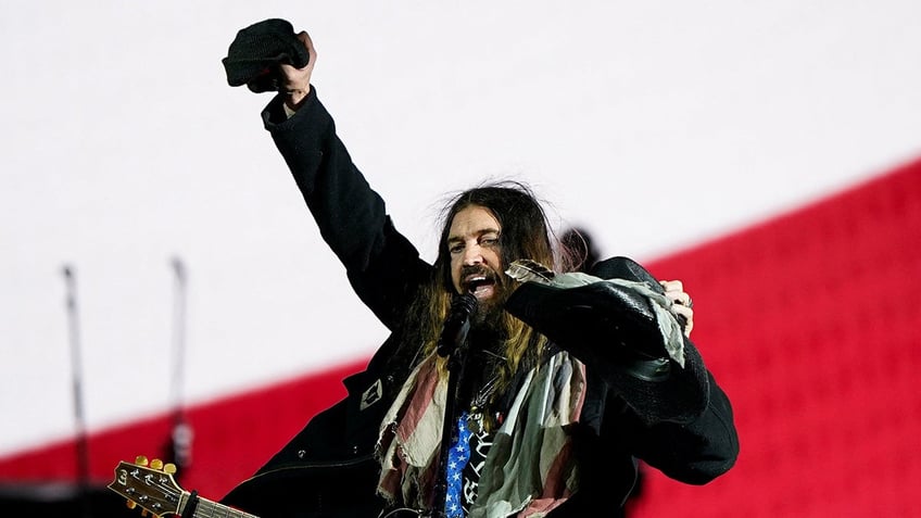 Billy Ray Cyrus performed at the Liberty Ball on Inauguration day of President Donald Trump.