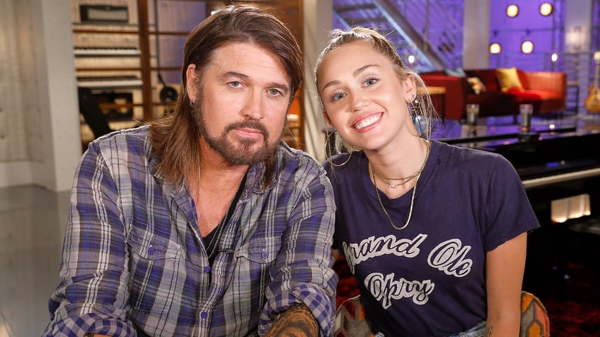 Billy Ray and Miley Cyrus