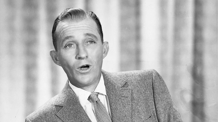 Bing Crosby singing