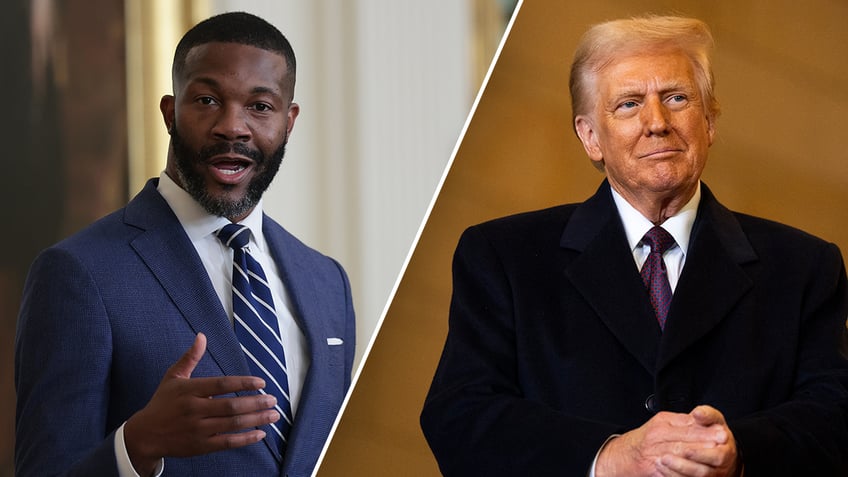 Woodfin and Trump