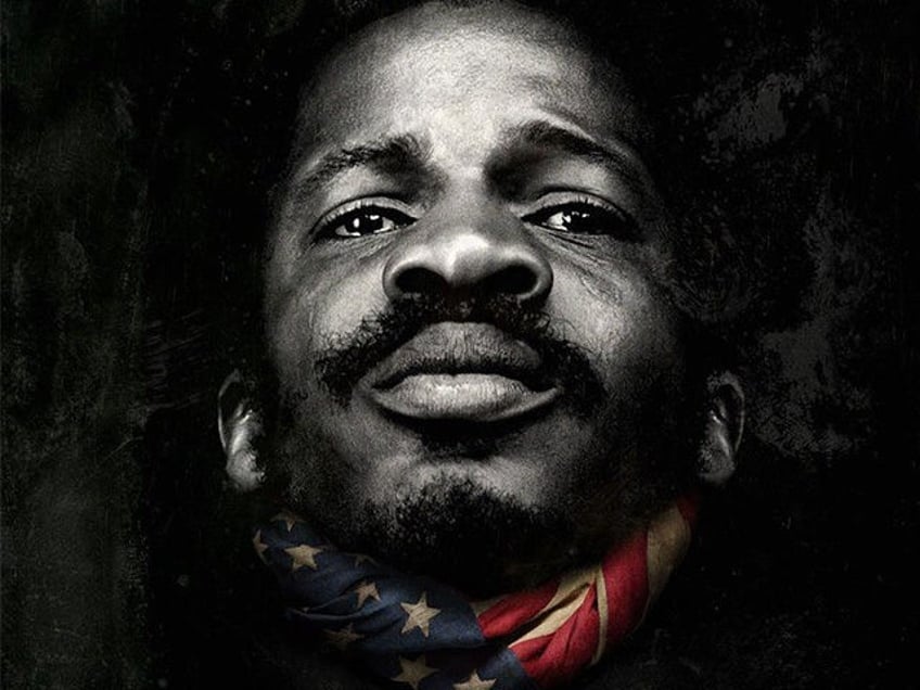 birth of a nation poster features nate parker in american flag noose