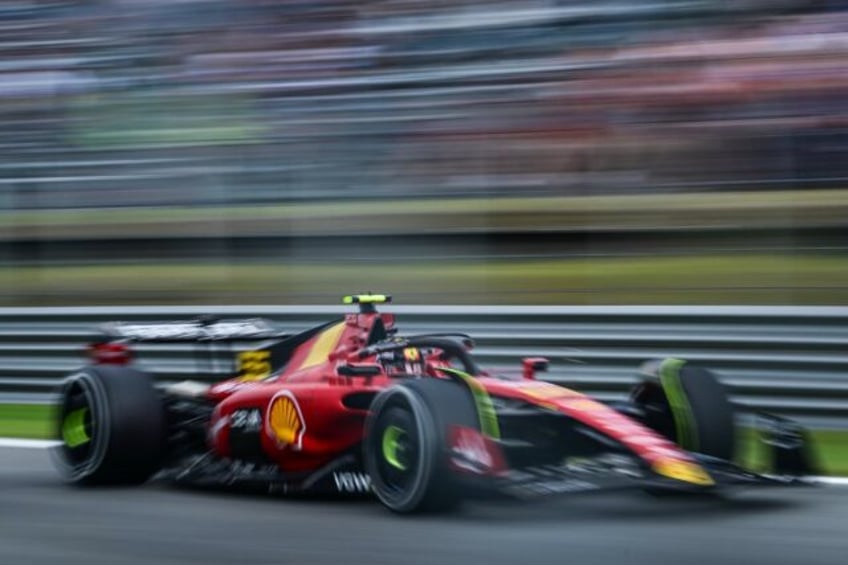 birthday boy sainz fastest in second monza practice