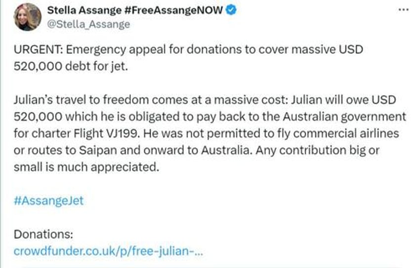 bitcoin donor pays for julian assanges 520000 charter jet 