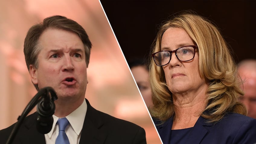 Brett Kavanaugh and Christine Blasey Ford