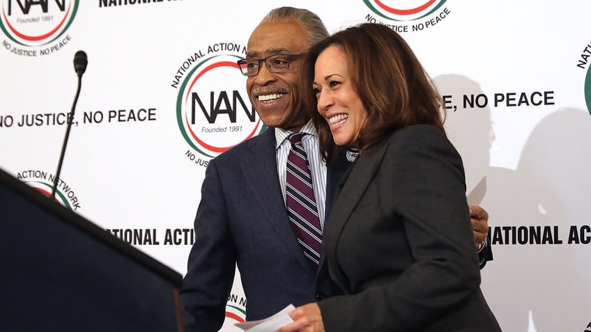 Al Sharpton Kamala Harris