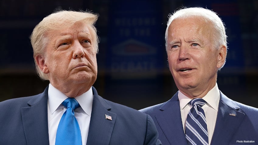 Biden and Trump side by side