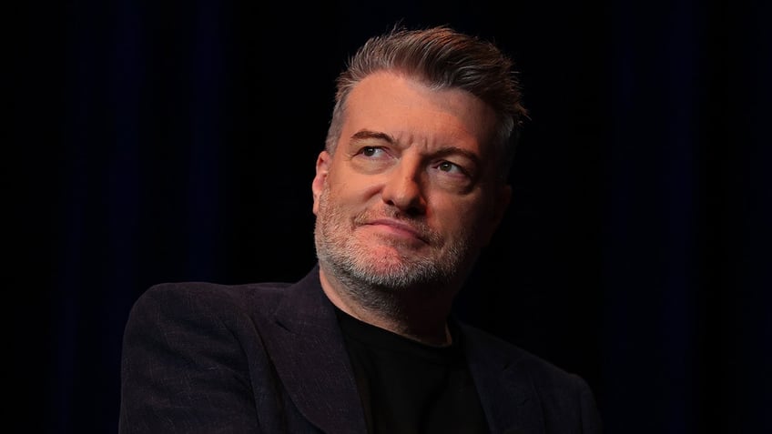 Close up of Charlie Brooker