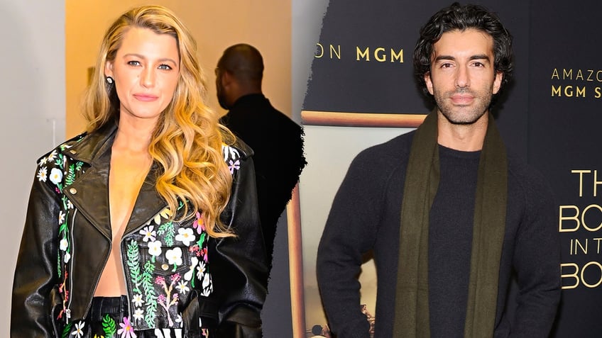 split photos - Blake Lively and Justin Baldoni