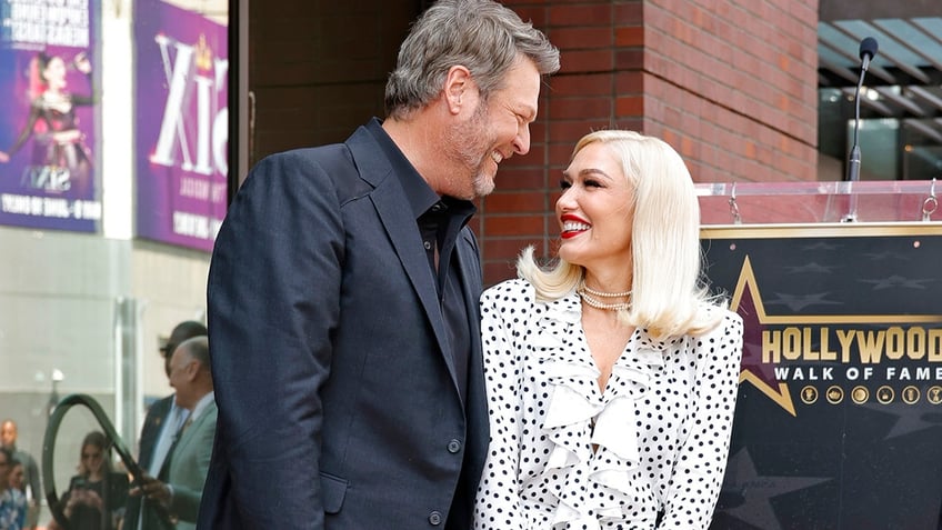 Gwen Stefani and Blake Shelton