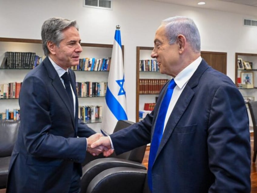 Blinken and Netanyahu (Kobi Gideon GPO)