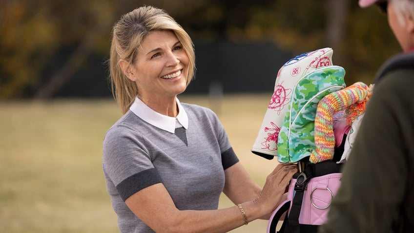 Lori Loughlin in an episode of "Curb Your Enthusiasm"