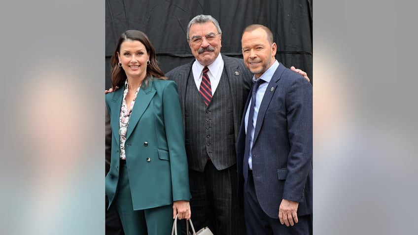 Bridget Moynahan, Tom Selleck and Donnie Wahlberg