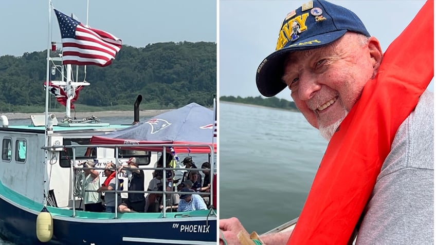 blue collar boaters on boston harbor honor disabled veterans with 65th annual fishing trip