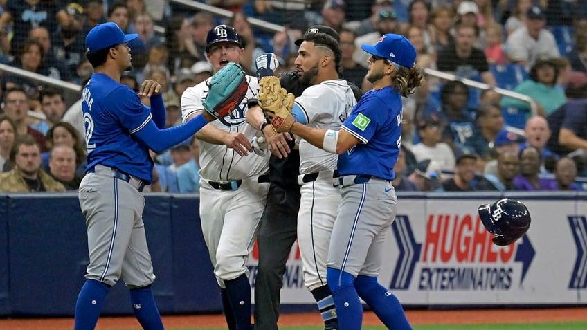 Confrontation at MLB game