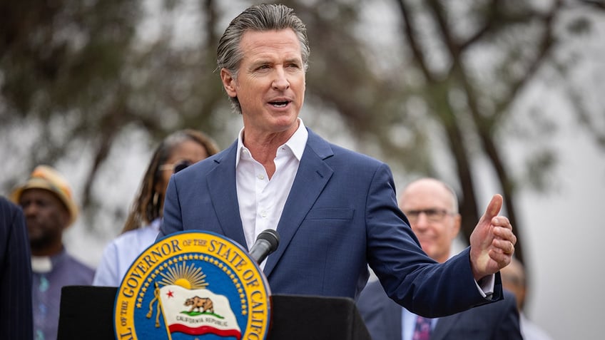 California Governor Gavin Newsom