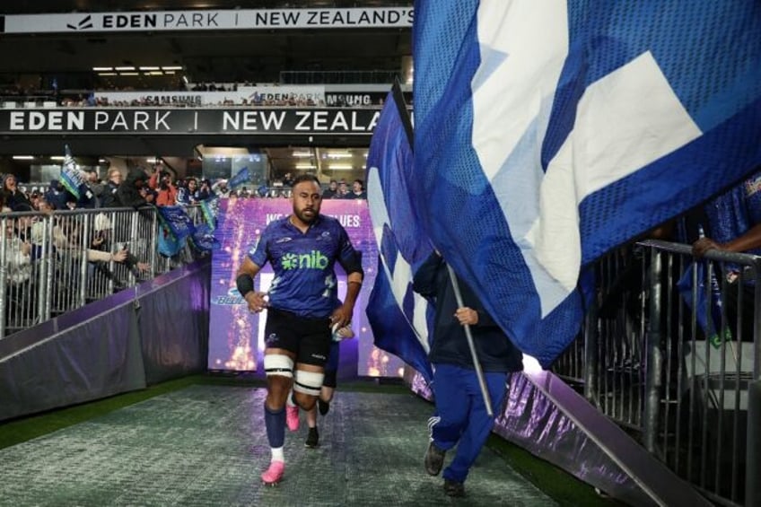 Auckland Blues' captain Patrick Tuipulotu has recovered quickly from a knee injury to play