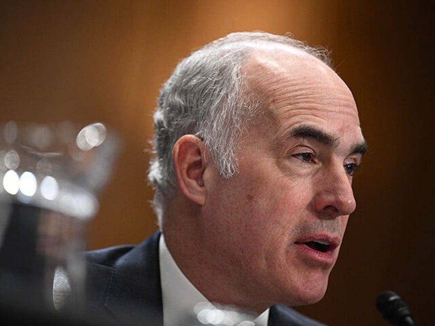 bob casey skipped vote to ban investing of federal funds in chinese companies that make weapons to kill americans in military