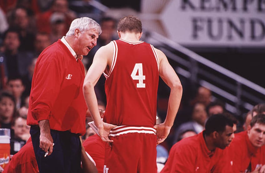 bob knight indianas fiery coaching giant dies at age 83