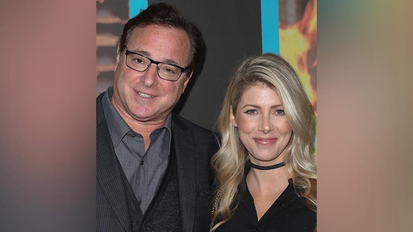 A photo of Bob Saget and Kelly Rizzo