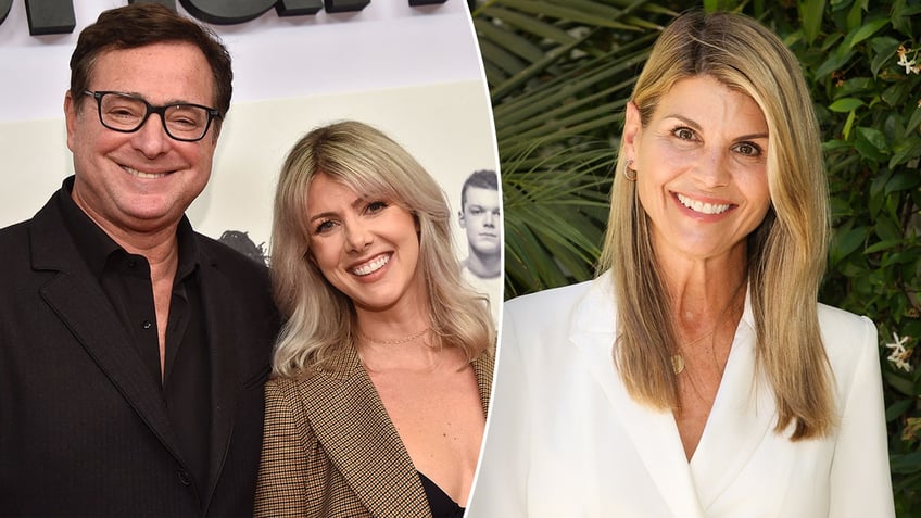 Bob Saget, Kelly Rizzo and Lori Loughlin