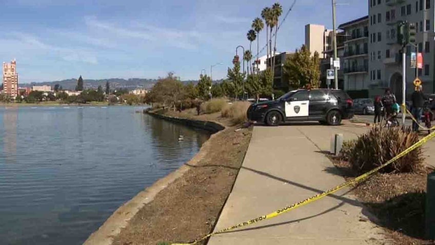 body found stuffed in suitcase floating in california lake gruesome