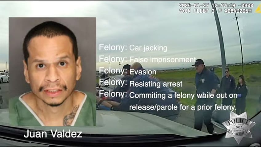 Juan Valdez mugshot and charges