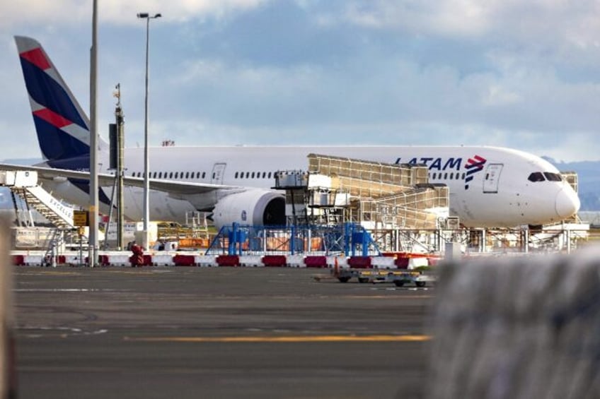 The LATAM Airlines Boeing 787 Dreamliner plane that suddenly lost altitude mid-flight, dro