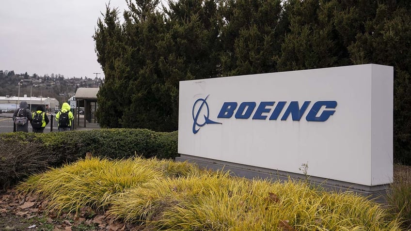 Boeing building