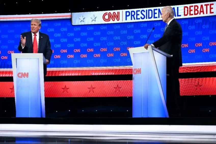 President Joe Biden and Donald Trump hold presidential debate on CNN