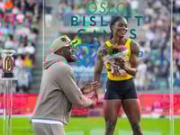 Bolt beams as Alfred, Duplantis and Warholm light up Oslo Diamond League