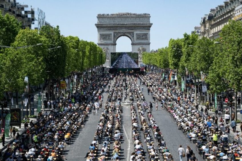 In 2023, Paris's Champs-Elysees Avenue was transformed into a giant classroom hosting a "d